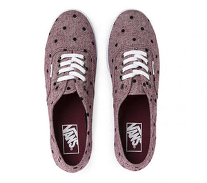 VANS | AUTHENTIC | LO PRO | BURGANDY / WEISS