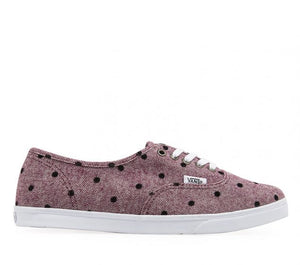 VANS | AUTHENTIC | LO PRO | BURGANDY / WEISS